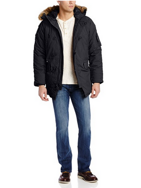 Куртка Аляска для мужчин Alpha Industries Altitude Black XS - американский бренд
