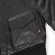 Укороченная мужская куртка Alpha Industries A-2 Leather Black M - оригинал