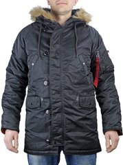 Оригинальная мужская куртка Аляска Chameleon N3B Slim Fit Black S