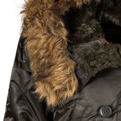 Мужская оригинальная куртка Аляска Alpha Industries Slim Fit N-3B Replica Grey/Orange XXL