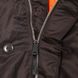Оригинальная зимняя куртка Аляска Alpha Industries Slim Fit N-3B Deep Brown/Orange XXL