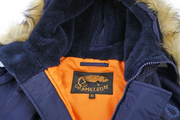 Укороченная зимняя мужская куртка Chameleon n-2b Navy S