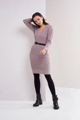 Женское вязаное платье Stimma Мелания 4553 размер XS Серый
