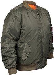 Оригинальная куртка бомбер для мужчин Chameleon MA-1 Olive S