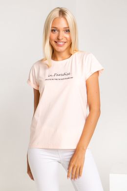 Женская футболка Stimma Нігелла 5429 размер L светло розовый