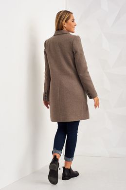 Женское пальто Stimma Еквадор 2483 M Капучино 2481-2 размер M Мокко