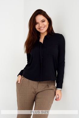 Женская блуза Stimma Лина 2530 размер 4XL Черный
