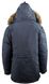 Оригинальная куртка Аляска на зиму Alpha Industries N3b Inclement Steel Blue XS