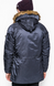 Теплая куртка для мужчин Alpha Industries Slim Fit N-3B Steel Blue XXL - оригинал