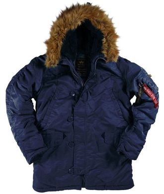 Куртка Аляска Alpha Industries Alpha N-3B Parka Replica Blue 3XL от известного американского бренда