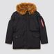 Утепленная зимняя куртка Alpha Industries N-3B ALPINE PARKA Black XS