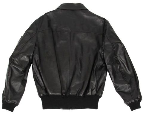 Теплая укороченная куртка для мужчин Alpha Industries CWU 45p Leather Black M