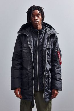 Утепленная зимняя куртка для мужчин Alpha Industries N-3B SKYTRAIN Black XS