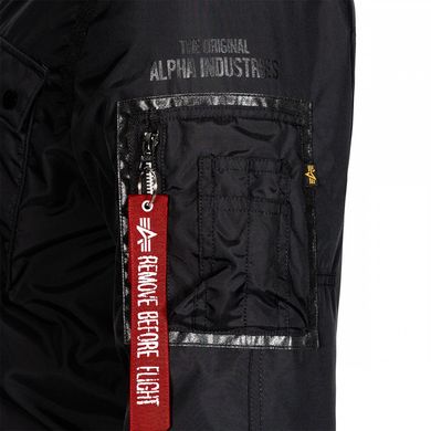 Оригинальная мужская куртка Alpha Industries N-3B SKYTRAIN Black XXL