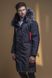 Зимняя мужская куртка от бренда Airboss -Shuttle Dark Grey/Siver XXS